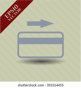 Símbolo de tarjeta de crédito