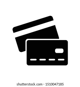 Credit Card Symbol Icon Vector Illustration