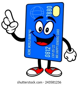 cartoon credit card character illustration cartoon stock