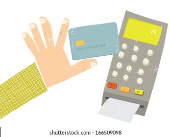 Credit card terminal