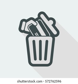 Credit card trashing