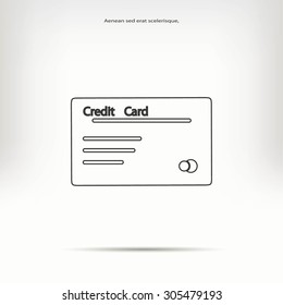 credit card vector  