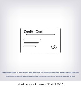 credit card vector  
