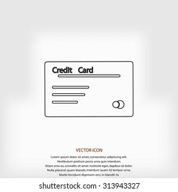 credit card vector  