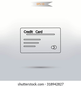 credit card vector  