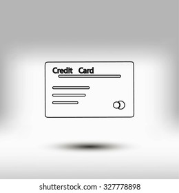 credit card vector  