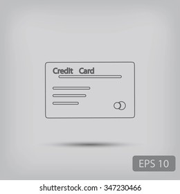 credit card vector  