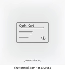 credit card vector  