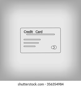 credit card vector  