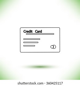 credit card vector  