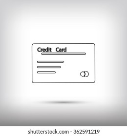 credit card vector  