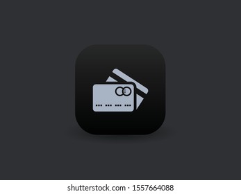 Credit Card - Vector App Icon