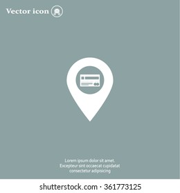 Credit card ,vector, bank pointer