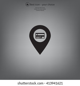 Credit card ,vector, bank pointer