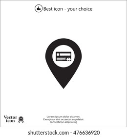 Credit card ,vector, bank pointer