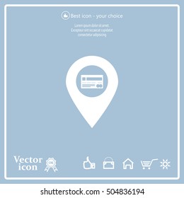 Credit card ,vector, bank pointer