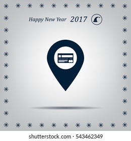 Credit card ,vector, bank pointer