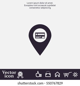Credit card ,vector, bank pointer