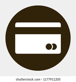 credit card vector icon 10 eps