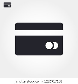 credit card vector icon 10 eps