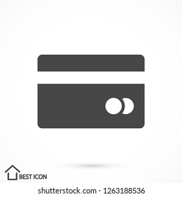 credit card vector icon 10 eps