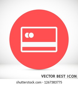 credit card vector icon 10 eps