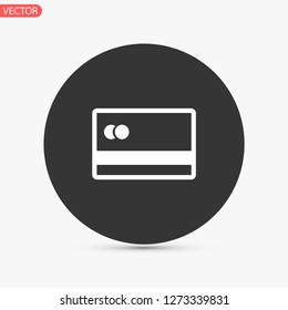 credit card vector icon 10 eps