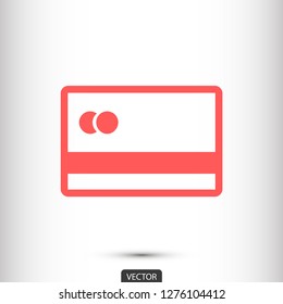 credit card vector icon 10 eps