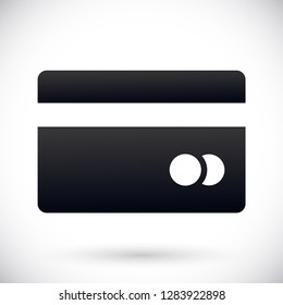 credit card vector icon 10 eps