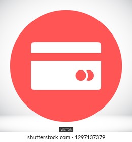 credit card vector icon 10 eps