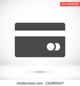 credit card vector icon 10 eps