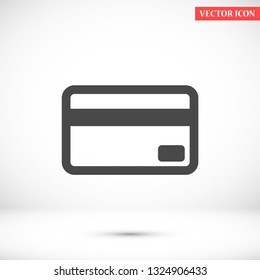 credit card vector icon 10 eps