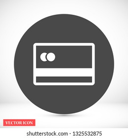 credit card vector icon 10 eps