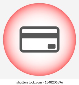 credit card vector icon 10 eps