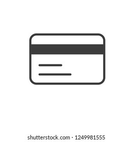 Credit card vector icon