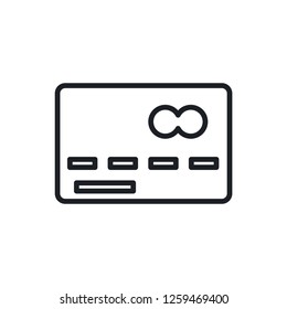 credit card vector icon