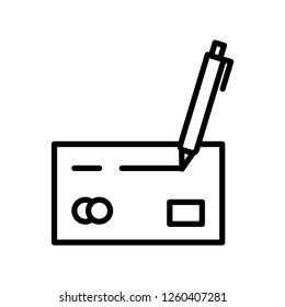 Credit card vector icon