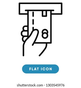 Credit card vector icon