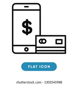 Credit card vector icon