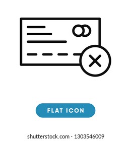 Credit card vector icon