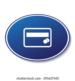 Credit card vector icon