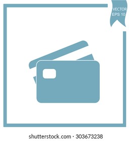 credit card vector icon