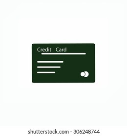 credit card vector  icon