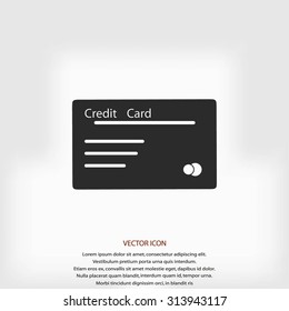 credit card vector icon credit card vector icon
