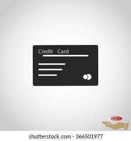 credit card vector  icon