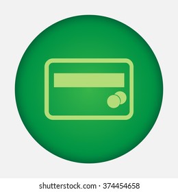 Credit card vector icon