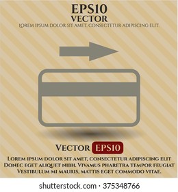 Credit Card vector icon