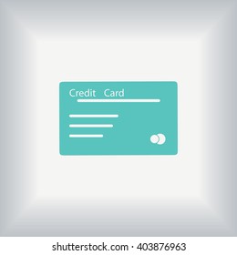 credit card vector  icon