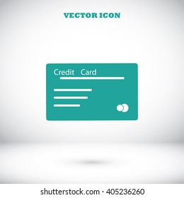 credit card vector  icon