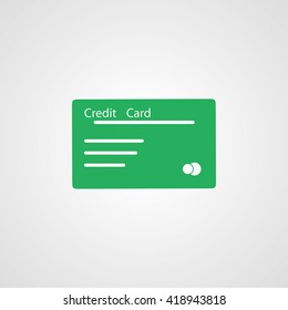 credit card vector  icon